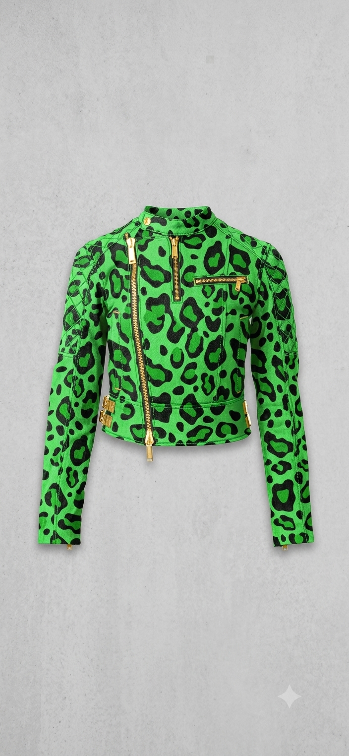 The Khool Closet: "The Gilded Lynx Bomber" for women.