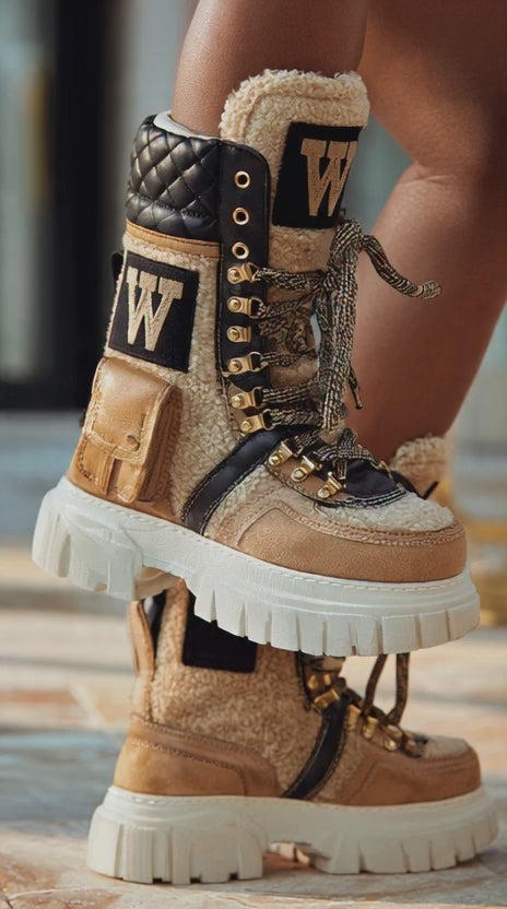 The Khool Closet The Vanguard Utility Boot for women.