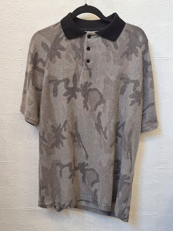 Camo Polo Grey for women