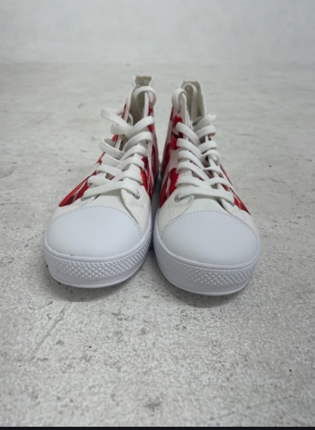 The Khool Closet: "Savage Kiss" shoe collection for women. Red+White
