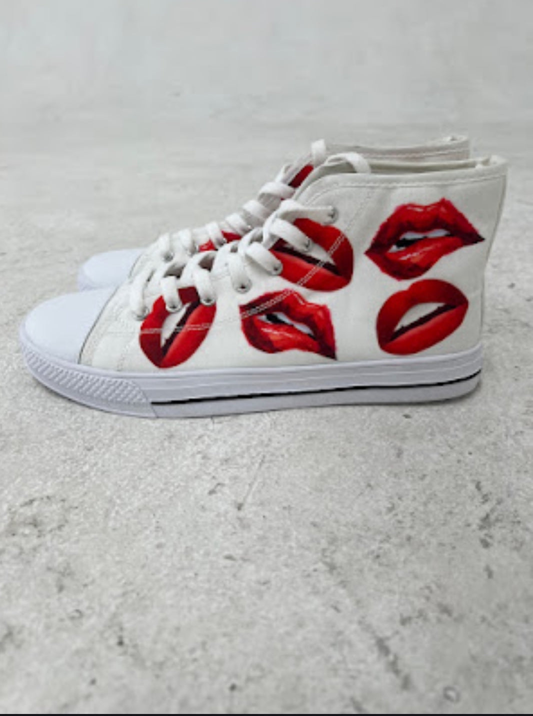 The Khool Closet: "Savage Kiss" shoe collection for women. Red+White