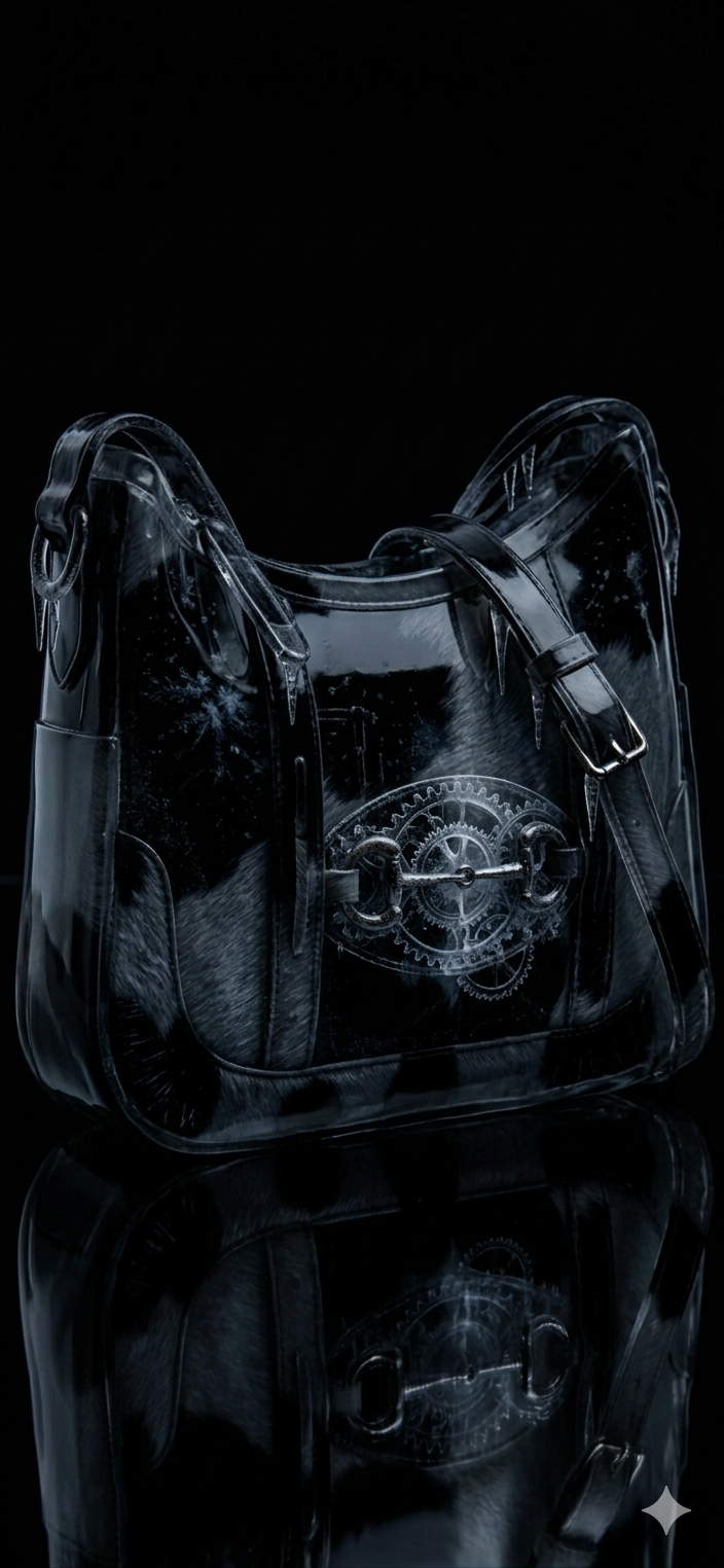 The Khool Closet "The Paddock Shoulder Bag" for women. 100%Suede/Cowhide