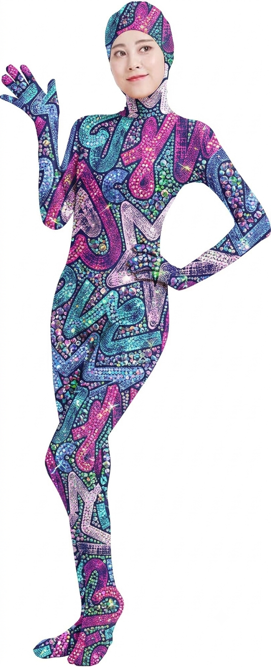 The Khool Closet "Dope" body suit for women.