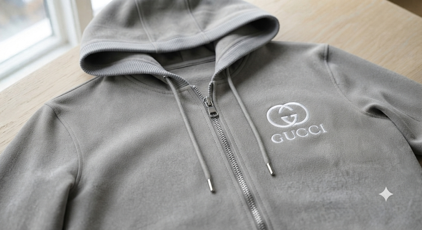 For promotional use only. "Good Dude" hoodie for men & women. (Lamb Suede)