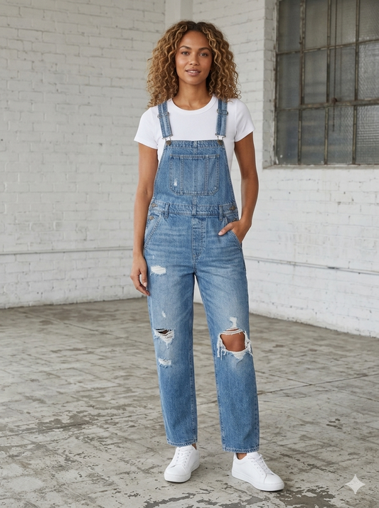 The Khool Closet: "The Wish Wash" overalls for women.