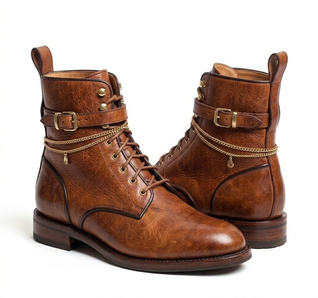 The Khool Closet "The Kipling Boot" for women. 100% Genuine Leather