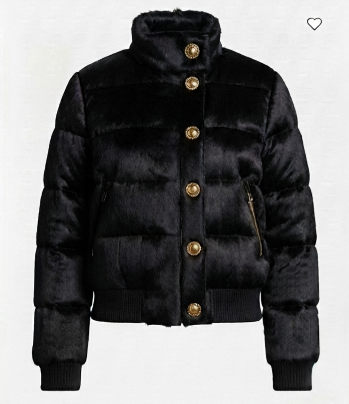 The Khool Closet "Luxe & RegalThe Empress Down Jacket" for women.