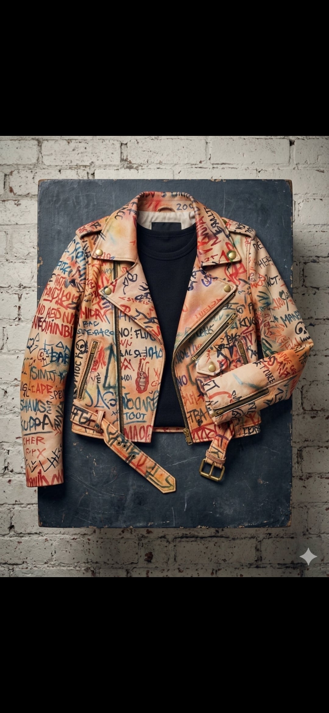 The Khool Closet "Raw Ink Moto" for women.
