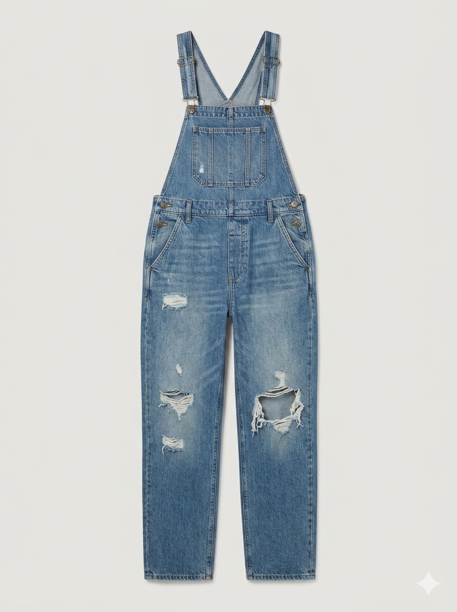 The Khool Closet: "The Wish Wash" overalls for women.