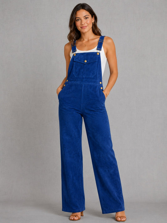 The Khool Closet: "Soft Suede Lounge" overalls for women.